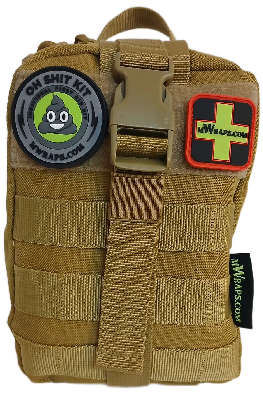 Oh Sh!t Kit | Emergency Trauma Med Kit w FREE mwrap Bandage roll
