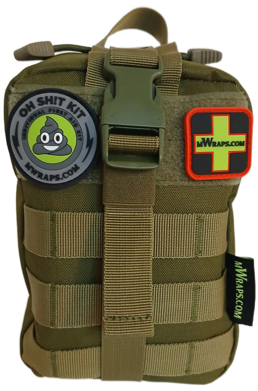 Oh Sh!t Kit | Emergency Trauma Med Kit w FREE mwrap Bandage roll